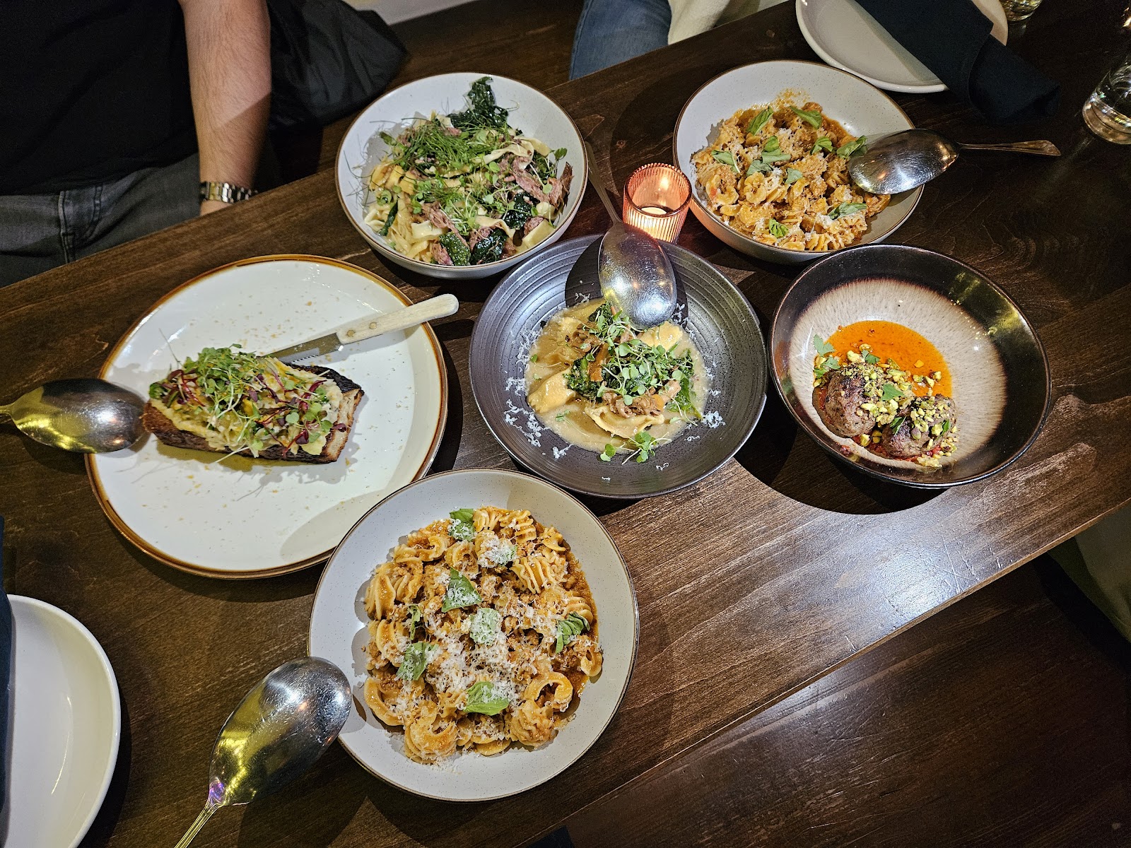 Tartuca pasta dish